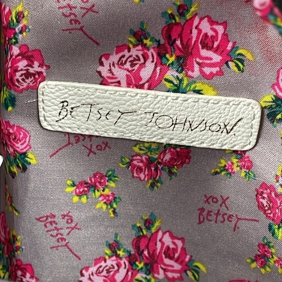 Betsey Johnson Kitsch Mini Floral Patent Backpack French Bull Dog - Picture 13 of 16